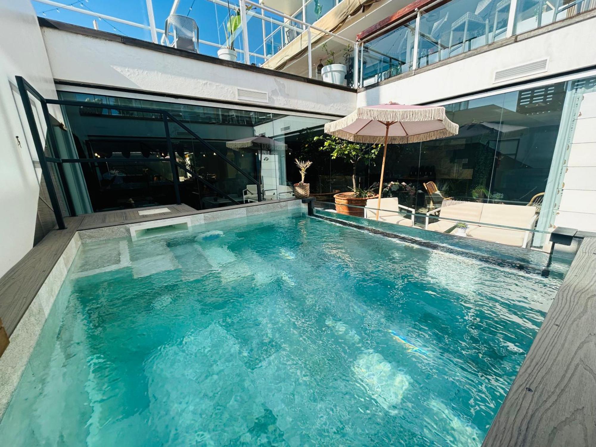 Meraki Beach Hotel - Only Adults プラヤ・ポブラ・デ・ファーナルス エクステリア 写真