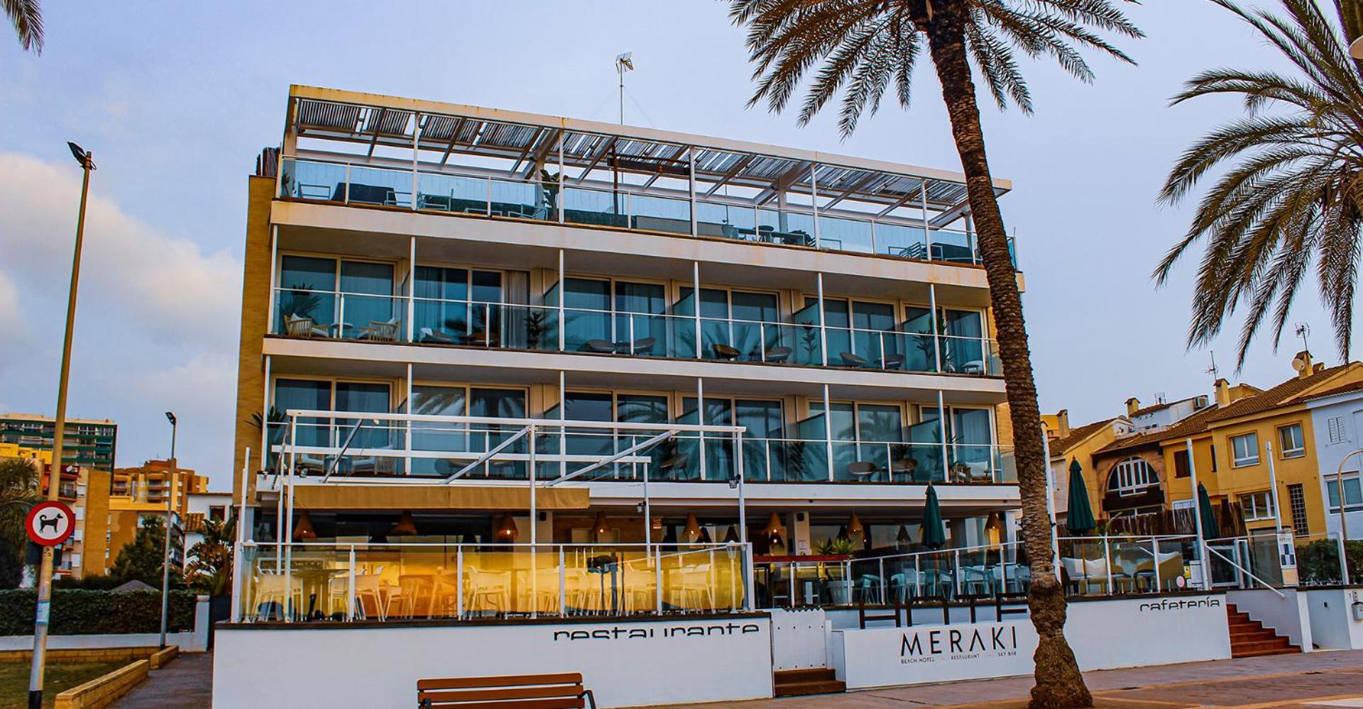 Meraki Beach Hotel - Only Adults プラヤ・ポブラ・デ・ファーナルス エクステリア 写真